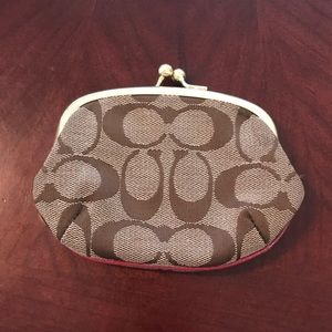 Coach coin purse